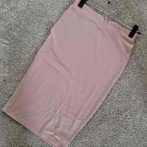 Light Pink Pencil skirt